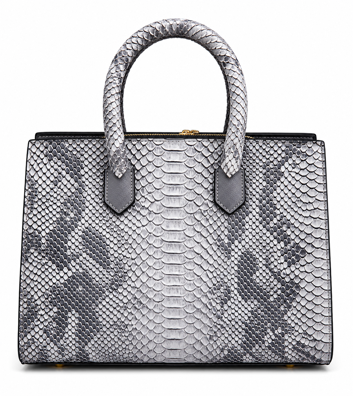 Sac Python Silver Luxe