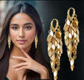 Boucles bohèmes nacrées blanches