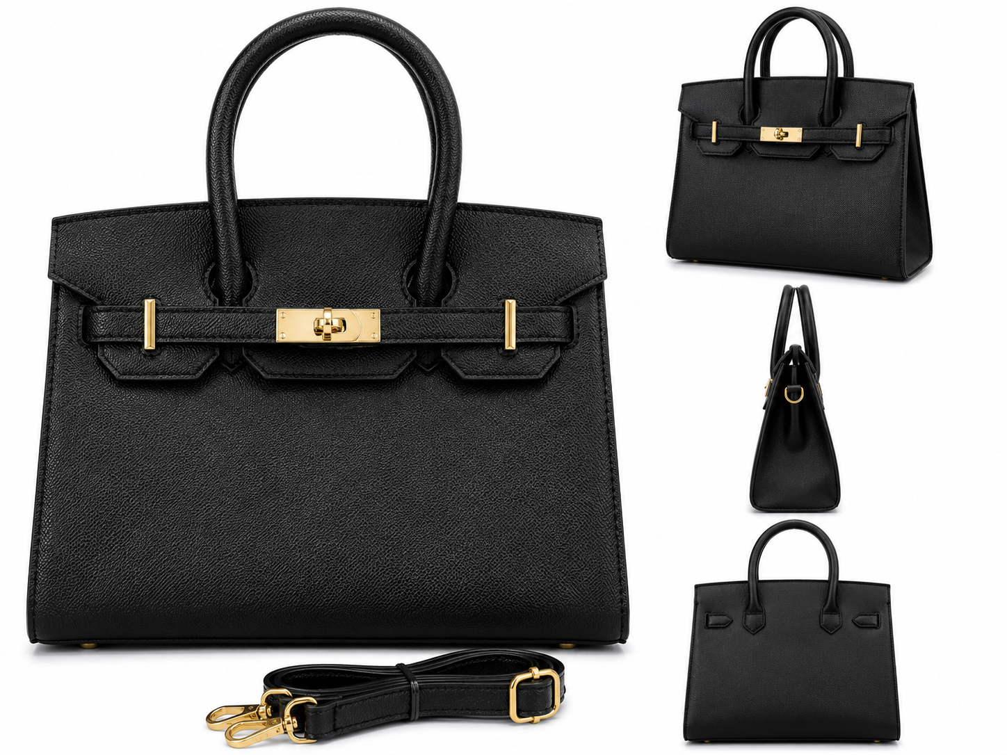 Sac Élégance Noir Intense 🖤✨